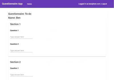 questionnaire